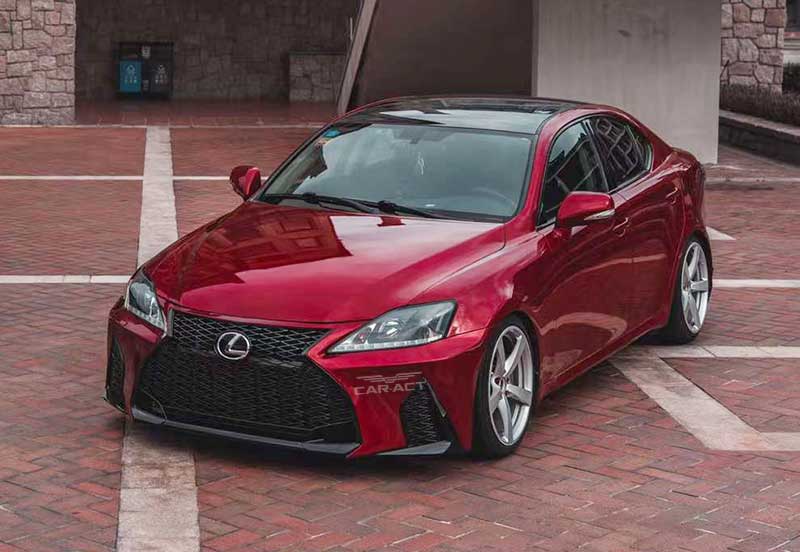 Lexus Is Series Upgrade To Isf Version Front Bumper